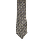Men Blue & Brown Paisley Printed Accessory